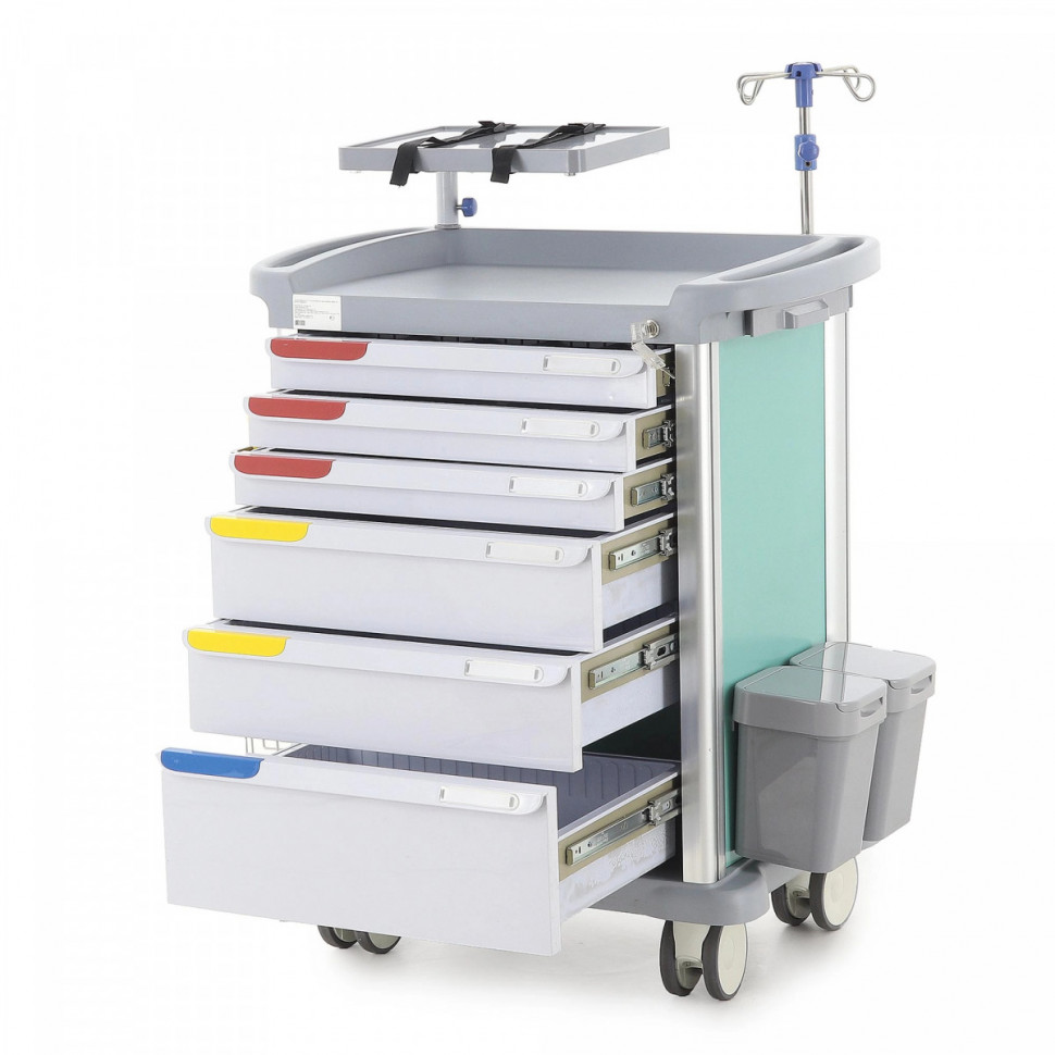 Тележка медицинская MED-MOS РЕТ05 ТМ-008АН-00 Тележка медицинская MED-MOS РЕТ05 ТМ-008АН-00