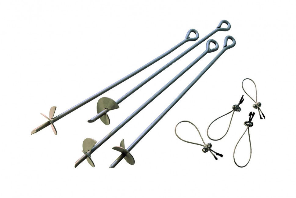 Шнековый анкер, 760мм, комплект 4шт Шнековый анкер, 760мм, комплект 4шт