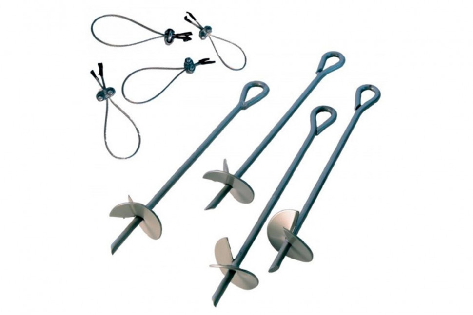 Шнековый анкер, 360мм, комплект 4шт Шнековый анкер, 360мм, комплект 4шт