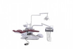 Стоматологическая установка CQ-217 (СО-004М-02) серый, нижняя подача Стоматологическая установка CQ-217 (СО-004М-02) серый, нижняя подача
