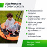 Качели уличные с воротами UNIX Kids 100 см Orange Качели уличные с воротами UNIX Kids 100 см Orange