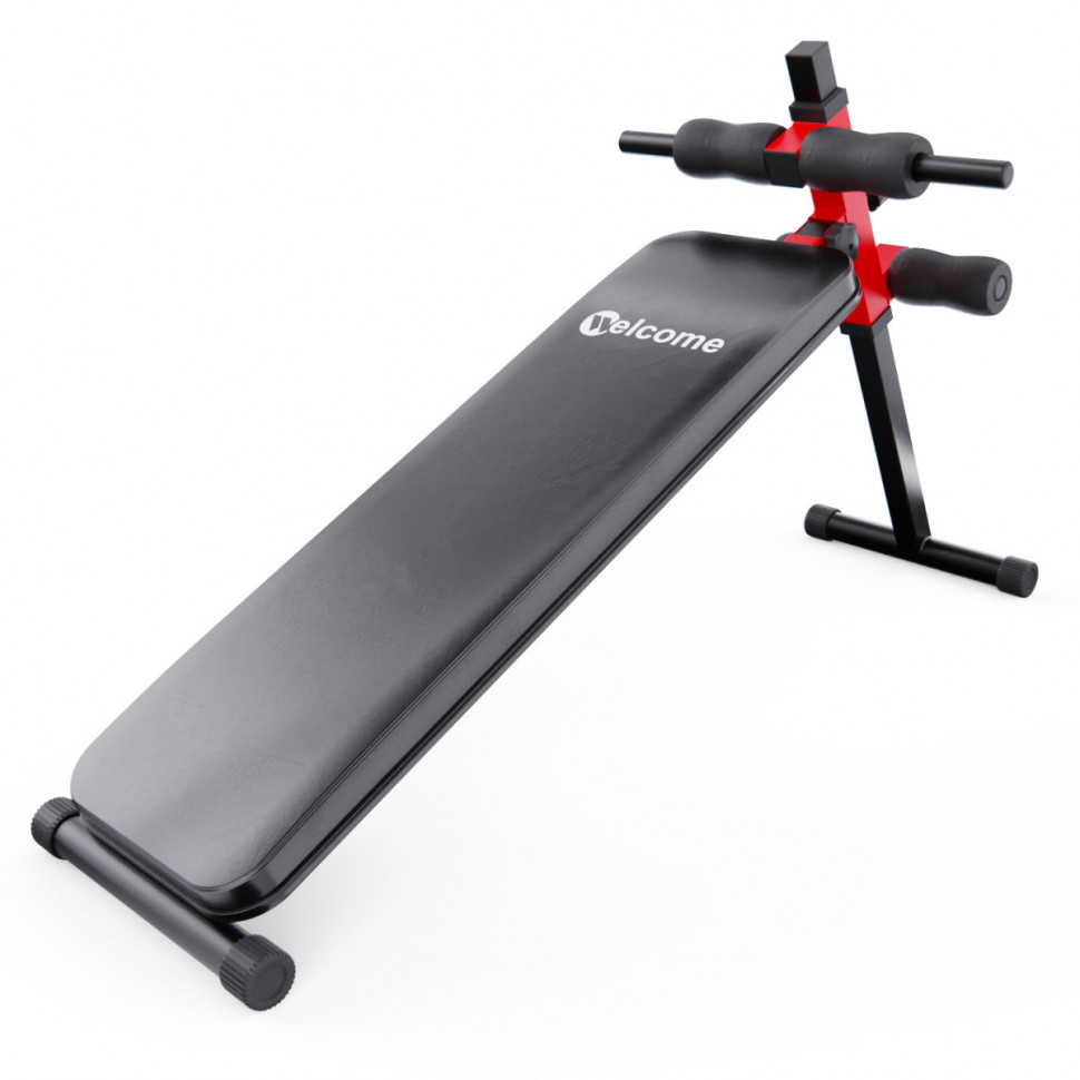 Скамья для пресса регулируемая DFC WRK-1008 / до 120 кг Скамья для пресса регулируемая DFC WRK-1008 / до 120 кг